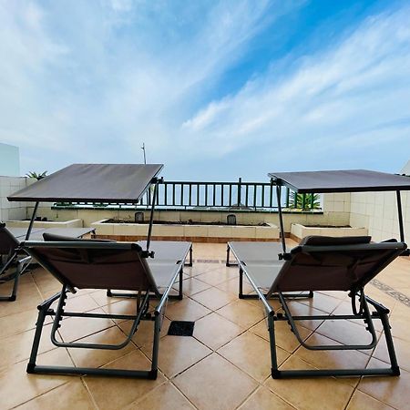 1St Line Sea View - Plaza Apartment Puerto de Santiago  Exterior foto